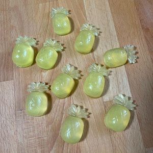 (10 pack) Handmade Mini Pineapple Soap